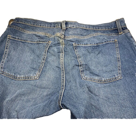 NWT Old Navy WOW Boyfriend Blue Jeans Womens 12L 36x33 Mid Rise Straight Leg - Picture 12 of 12